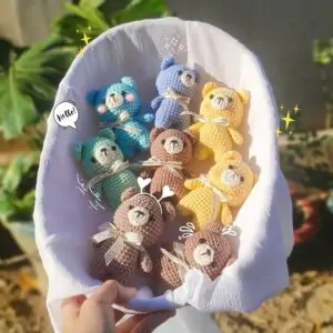 Amigurumi Mini Ayıcık Yapımı 3