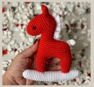 Amigurumi Sallanan At Yapımı 1