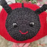 Amigurumi Uğur Böceği Yastık Yapılışı 5