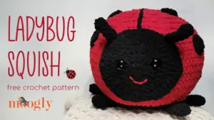 Amigurumi Uğurböceği Yastık Yapılışı 6