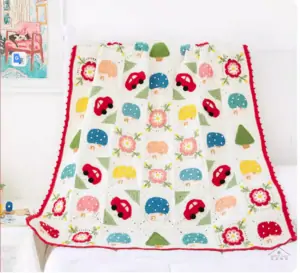 Arabalı Patchwork Battaniye Yapılışı 7