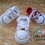 Bebek Converse Patik Yapımı 1