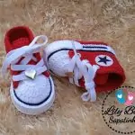 Bebek Converse Patik Yapımı 3