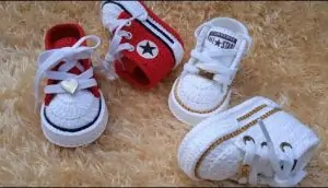 Bebek Converse Patik Yapımı 5