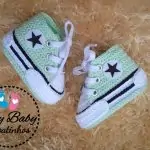 Bebek Converse Patik Yapımı 8