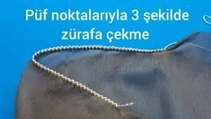 İğne Oyası Zürafa Yapımı