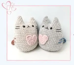 Kadife İple Kolay Amigurumi Kedi Yapılışı