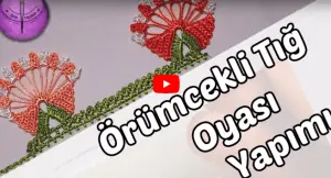 Örümcekli Oya Modeli