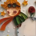 Quilling Küçük Prens Modelleri 13