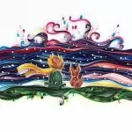 Quilling Küçük Prens Modelleri 18