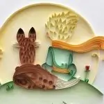 Quilling Küçük Prens Modelleri 28