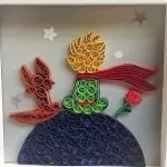 Quilling Küçük Prens Modelleri 7