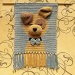 Amigurumi Duvar Süsü Modelleri ve Şemaları 2