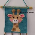 Amigurumi Duvar Süsü Modelleri ve Şemaları 55