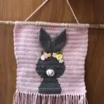 Amigurumi Duvar Süsü Modelleri ve Şemaları 78