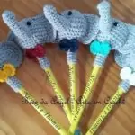 Amigurumi Kalem Süsü Modelleri 34