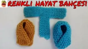 Bir saate bebek patiği nasıl Örülür 5