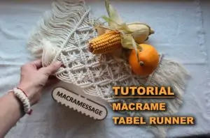 Makrome runner nasıl yapılır 1