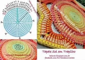 Penye İpten güneş paspas yapımı