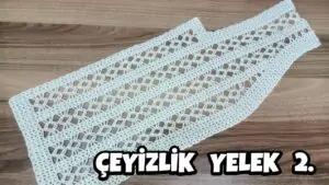 Yan zincirli yelek yapımı 2