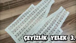 Yan zincirli yelek yapımı 3