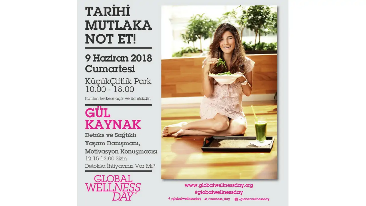 Global Wellness Day 9 Haziran’da KüçükÇiftlik Park’ta