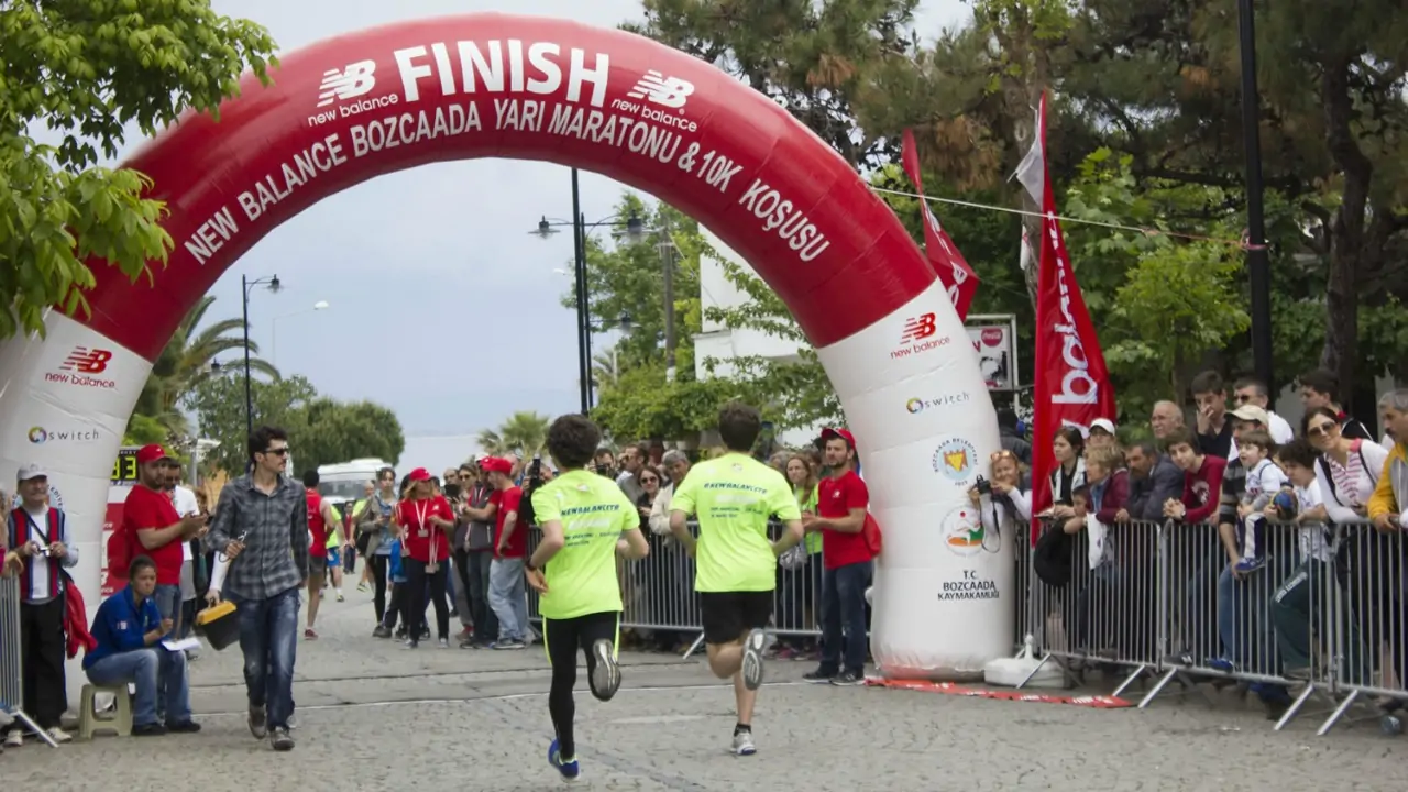 Bozcaada yarı maratonu