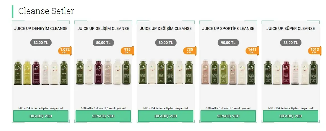 Cleanse set