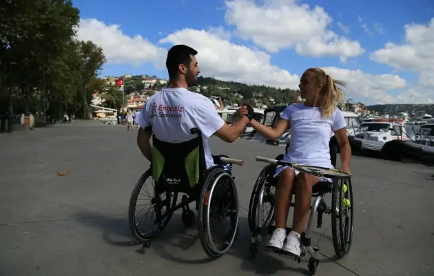 engelsiz sporcuyum fotoğraf sergisi galeri 5'te sizleri bekliyor