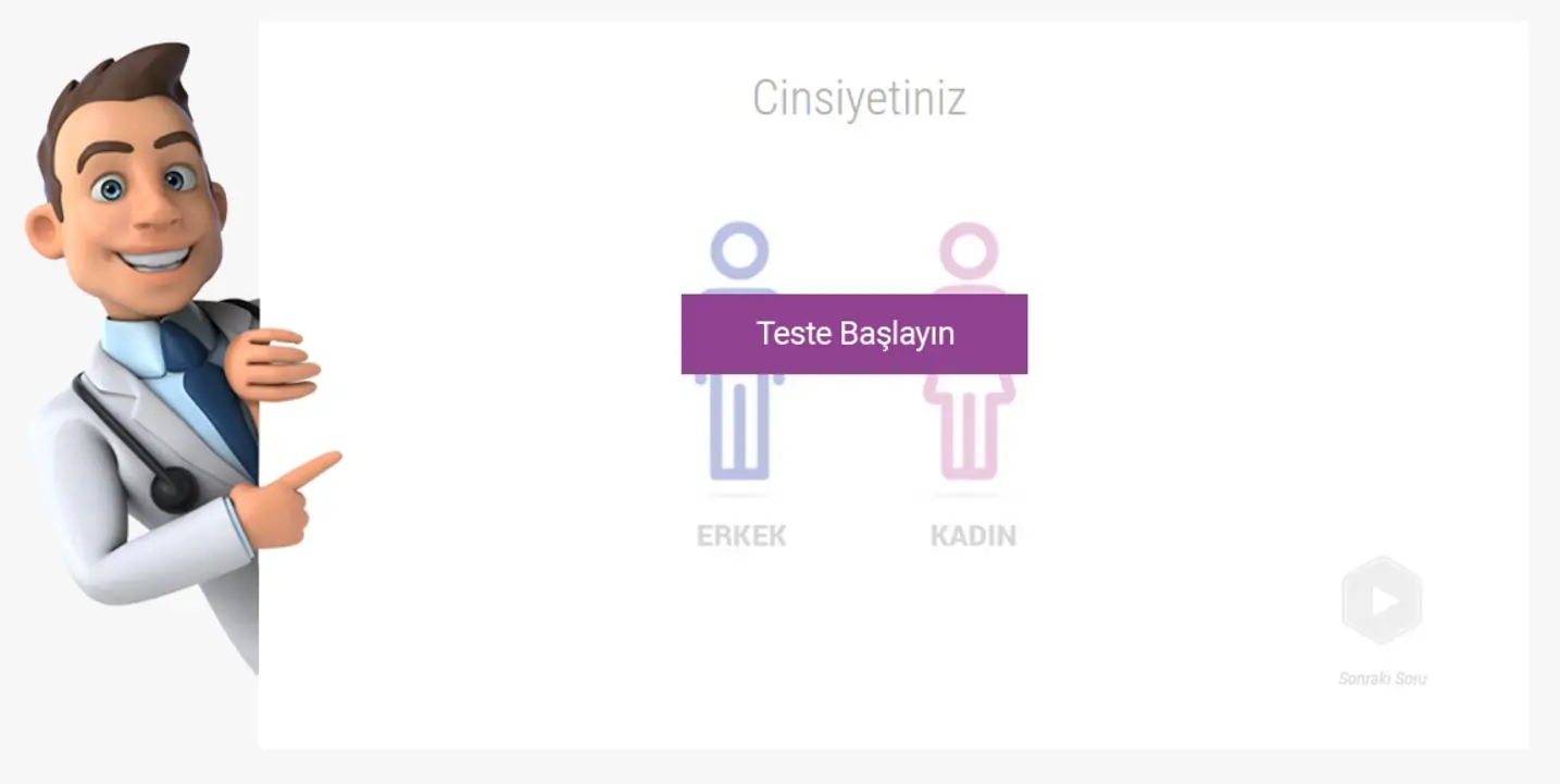 Erkenteshis Com kanser risk testi 1