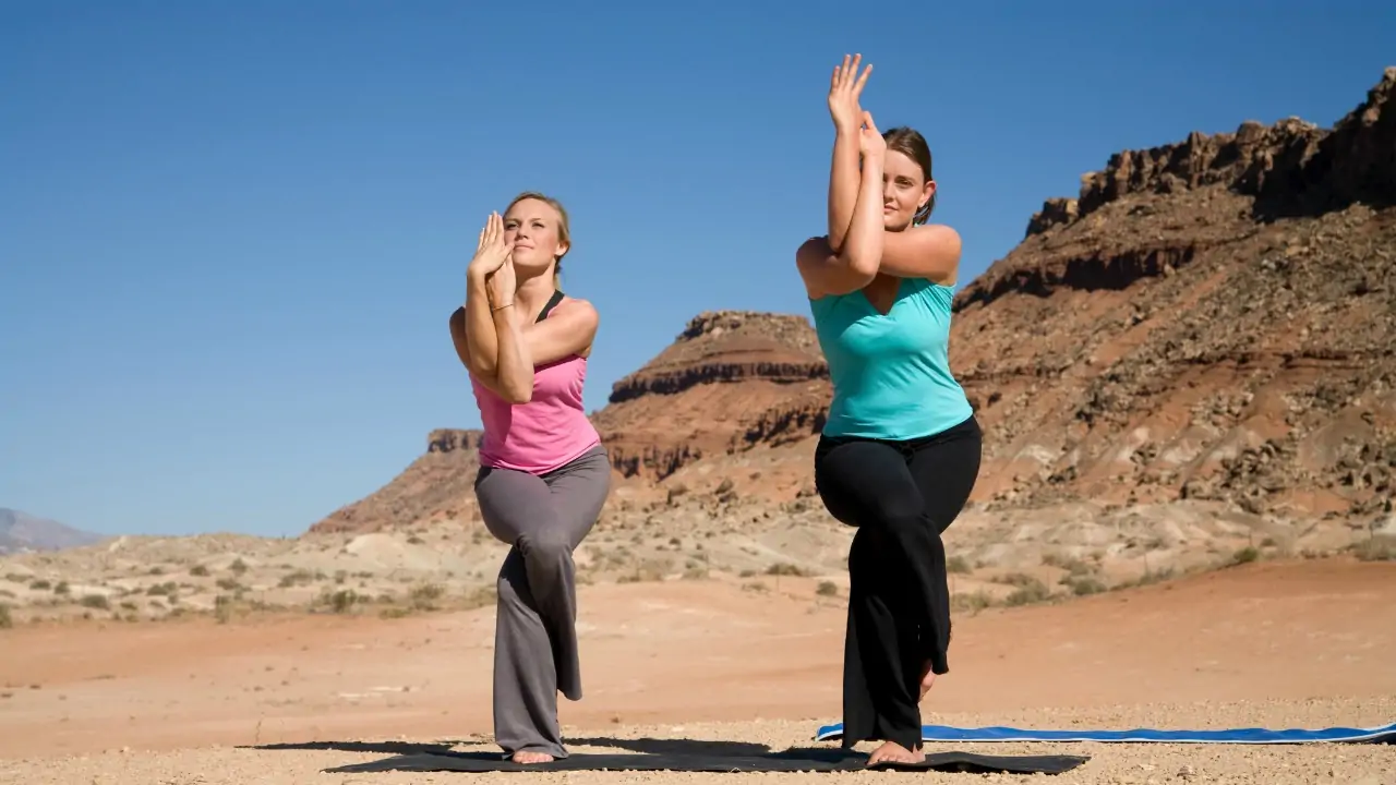 Garudasana pozu