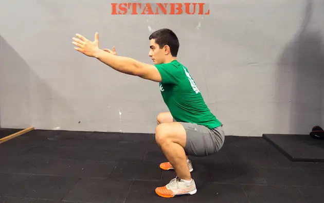 Verimli ve crossfitin de tercih ettiği squat