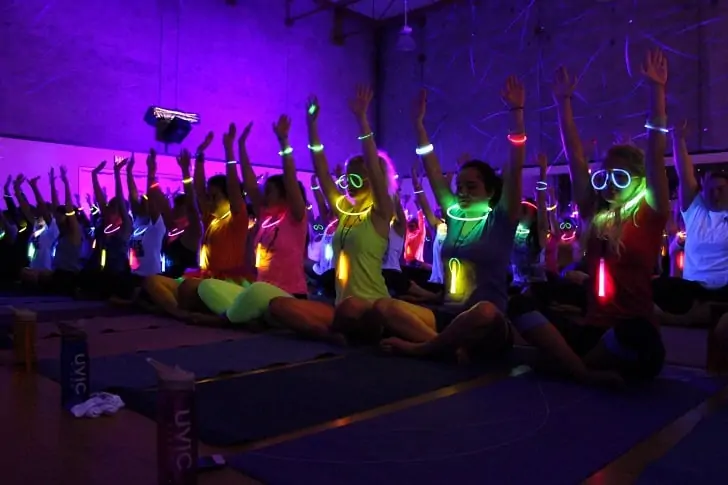 yoga raves