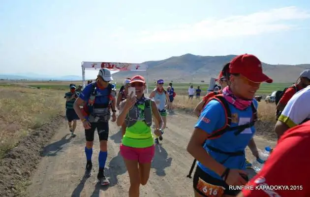 Runfire kapadokya ultra maratonu katılımcılarından fotoğraflarla müthiş deneyimler